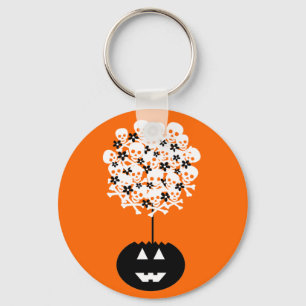 Llavero Topiary Skull de Halloween