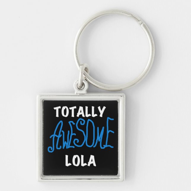 Llavero Toques y regalos todosos Lola Blue (Frente)