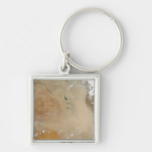 Llavero Tormenta del polvo en el Oriente Medio