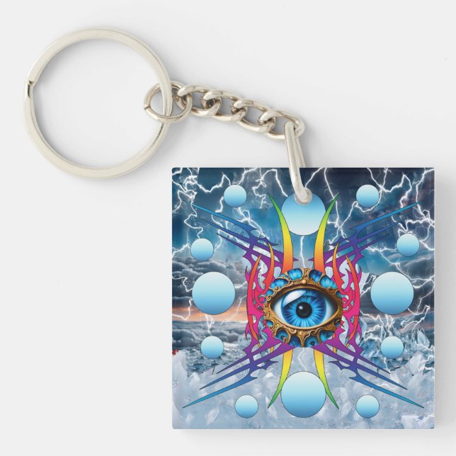 Llavero Tormenta eléctrica (Frente)