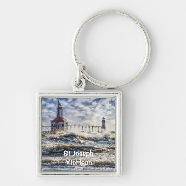 Llavero Tormenta en el faro de St Joseph (Frente)