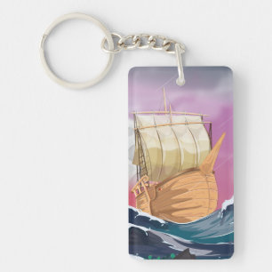 Llavero Tormenta oceánica