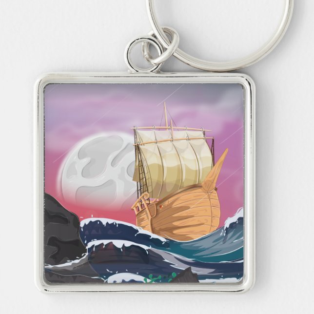 Llavero Tormenta oceánica (Frente)