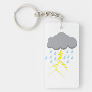 Llavero Tormenta y relámpago