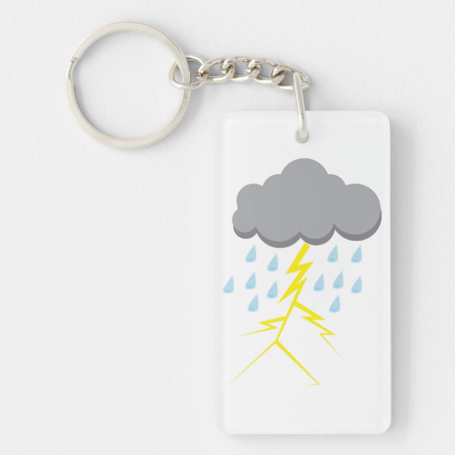 Llavero Tormenta y relámpago (Frente)