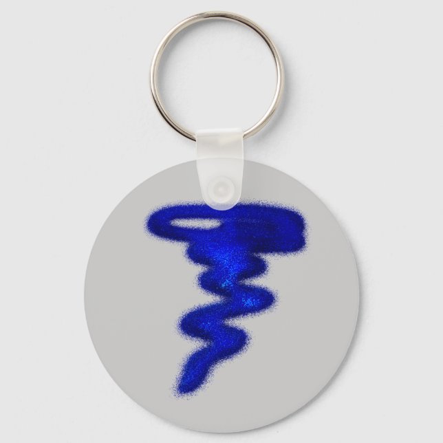 Llavero Tornado Azul (Anverso)