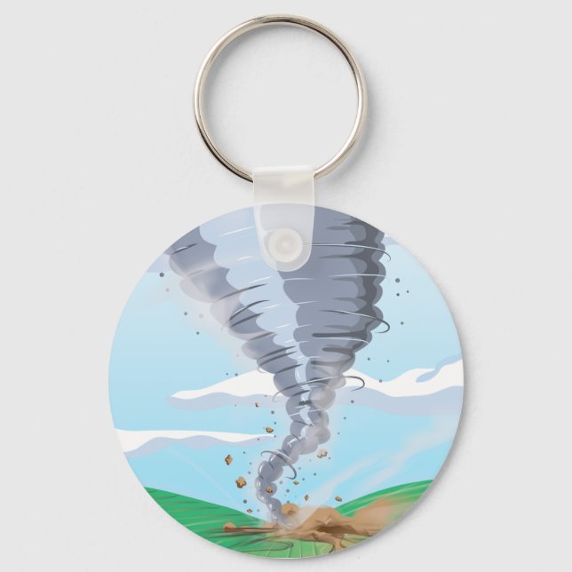 Llavero Tornado Remolino (Anverso)