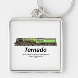 Llavero Tornado Vintage Steam Train English Locomotive