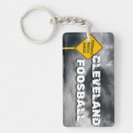 Llavero Tornado Watch Cleveland Foosball Keychain