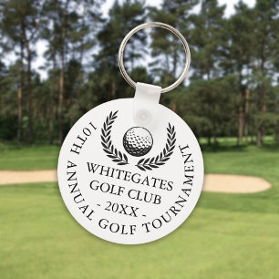 Llavero Torneo de Golf con Club Clásico Personalizado