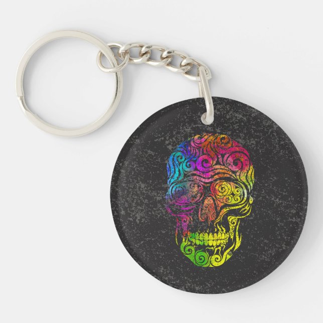 Llavero Tornillo giratorio (color) (Frente)