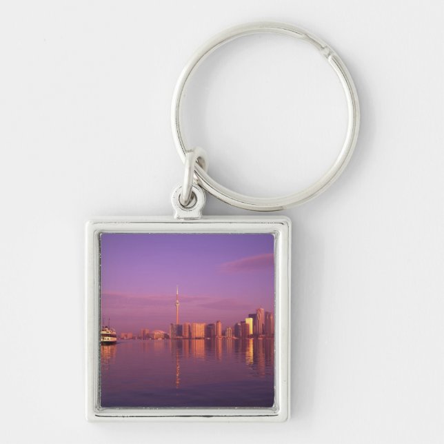 Llavero Toronto Skyline, Ontario, Canadá (Frente)