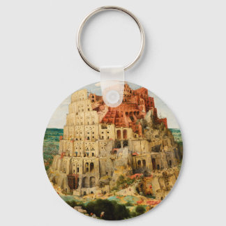 Llavero Torre de Babel por Peter Bruegel el Viejo