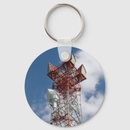 Llavero Torre de telecomunicaciones de microondas