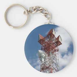 Llavero Torre de telecomunicaciones de microondas