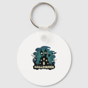 Llavero Torre del Reloj de la Casa Embrujada de Halloween