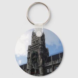 Llavero Torre del Reloj de Múnich Marienplatz