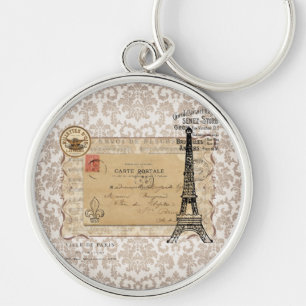 Llavero Torre Eiffel Chic Vintage Shabby Chic