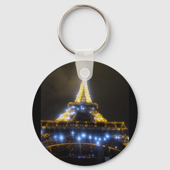 Llavero Torre Eiffel de noche (Anverso)
