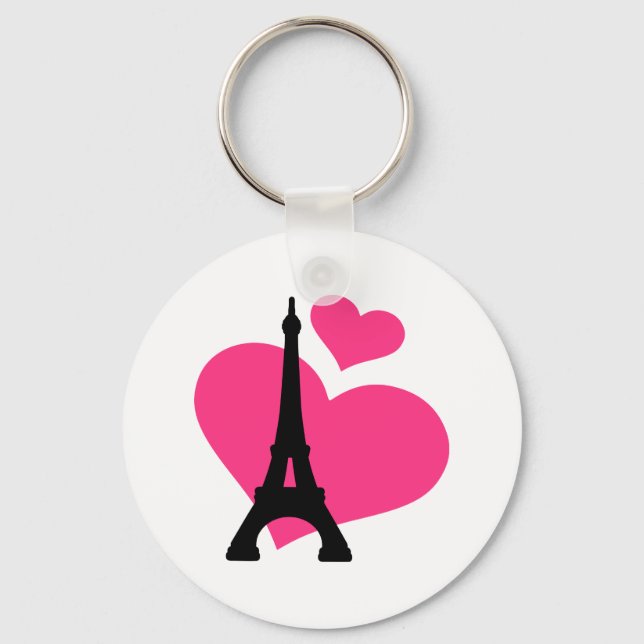 Llavero Torre Eiffel de París (Anverso)