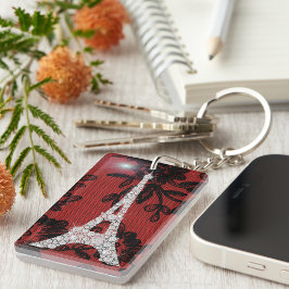 Llavero Torre Eiffel Diamonds