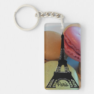 Llavero Torre Eiffel Macaron de París