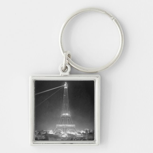 Llavero Torre Eiffel París Francia 1900 (Frente)