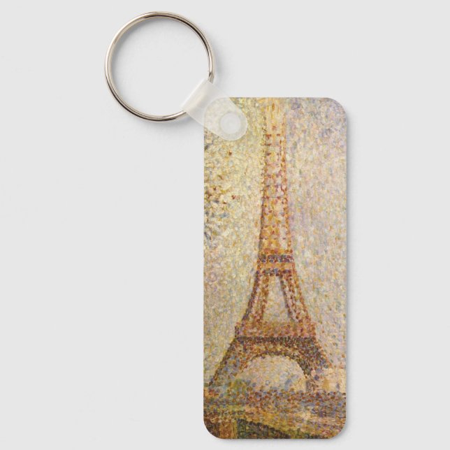 Llavero Torre Eiffel por Georges Seurat, Bella Artes de la (Anverso)