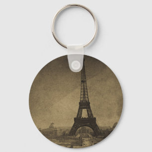 Llavero Torre Eiffel Vintage Stereoview