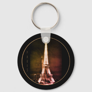 Llavero Torre Eiffel y Surreal París Arte / Amo Francia V