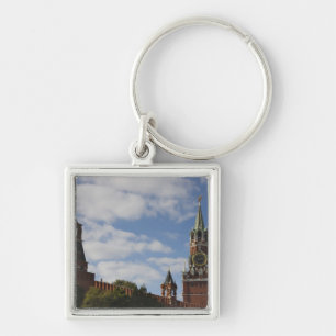 Llavero Torre Spasskaya en la Plaza Roja, Moscú, Rusia