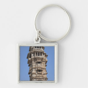 Llavero Torre Victoria en el Fuerte Chittorgarh, India
