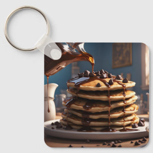 Llavero Tortitas con chispas de chocolate.