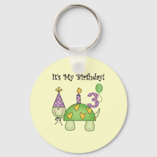 Llavero Tortuga 3 camisetas de cumpleaños y regalos