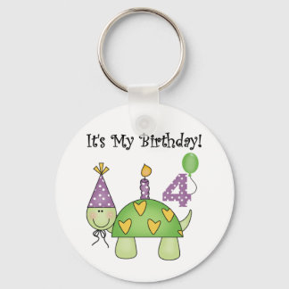 Llavero Tortuga 4 camisetas de cumpleaños y regalos