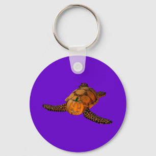 Llavero Tortuga divertida de Halloween