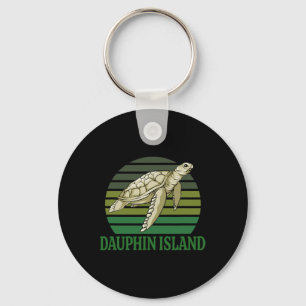 Llavero Tortuga marina de la isla Dauphin