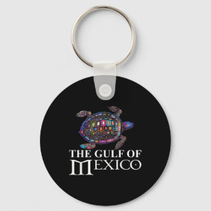 Llavero Tortuga Marina Gráfica Golfo De México Nunca Olvid
