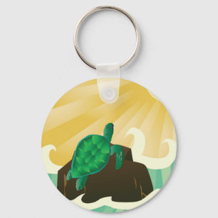 Llavero Tortuga marítima de Hawaii