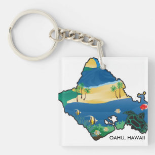 Llavero Tortuga Oahu Hawaii