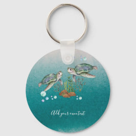 Llavero TORTUGAS DE MAR personalizadas