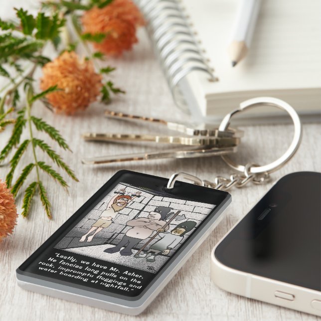 Llavero Torturas rectangulares (Frente Derecha)