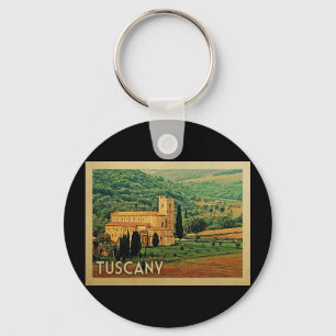 Llavero Toscana Italia Viaje de época