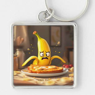 Llavero Tosta bananera de mantequilla bananera grata
