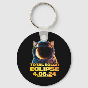 Llavero Total América 4.08.24 Eclipse solar total gato 2