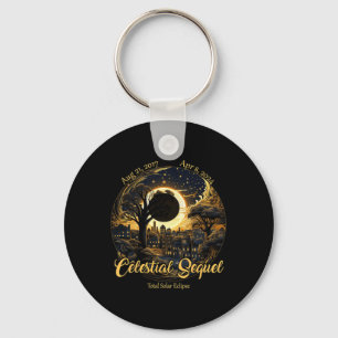 Llavero Total Eclipse Solar Secuencia Celeste 2017 Totalid