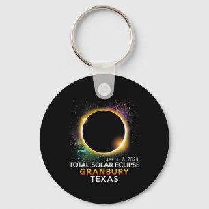 Llavero Totalidad de Texas Eclipse solar total Abril 8 202