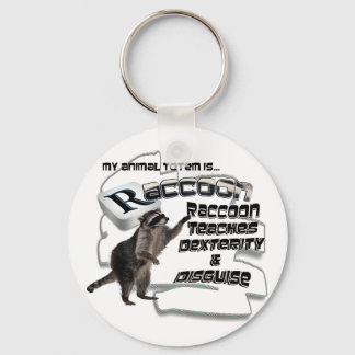 LLAVERO TOTEMS TOTEM RACCOON ENSEÑA DEXTERIDAD / DISFRAZ