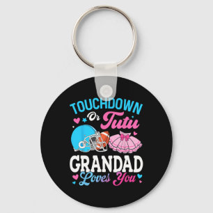 Llavero Touchdown o Tutú Abuelo te Ama Revelación de Géner