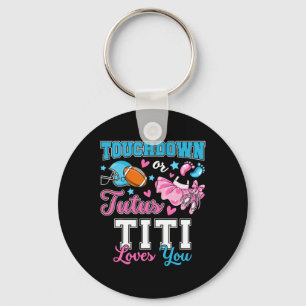 Llavero Touchdown o Tutus Titi te Ama Lindo Revelación de